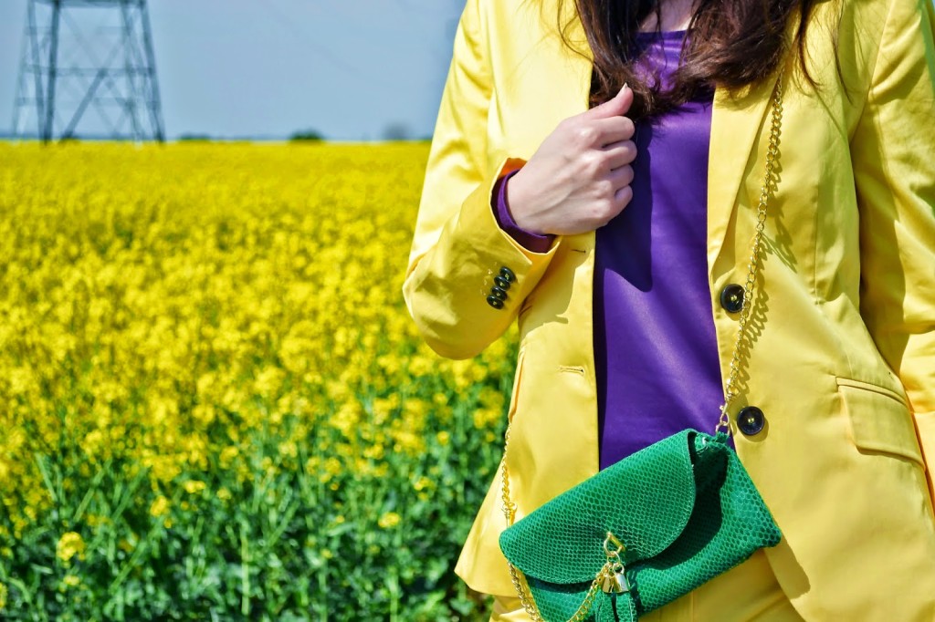 ako nosiť žltú_detail_zelená kabelka_Katharine-fashion is beautiful