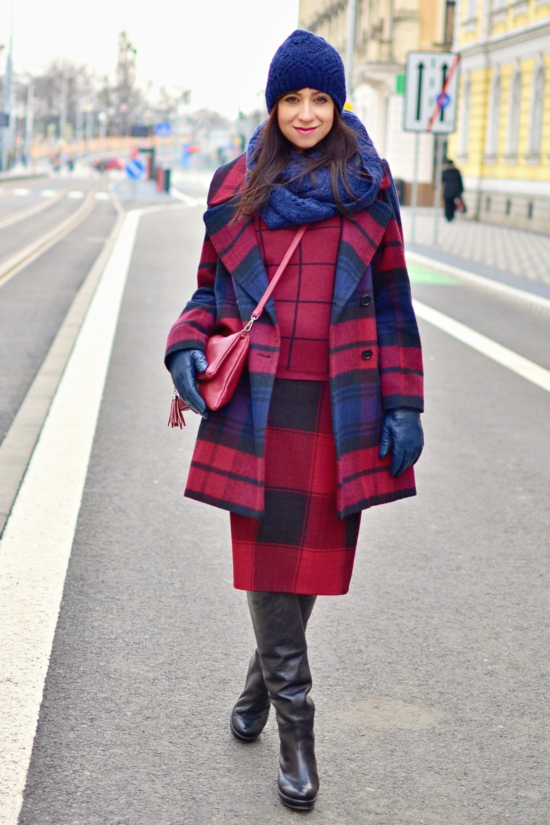 AKO NOSIŤ VZORY_Katharine-fashion is beautiful_Vzorovaný kabát_Katarína Jakubčová_Fashion blogger