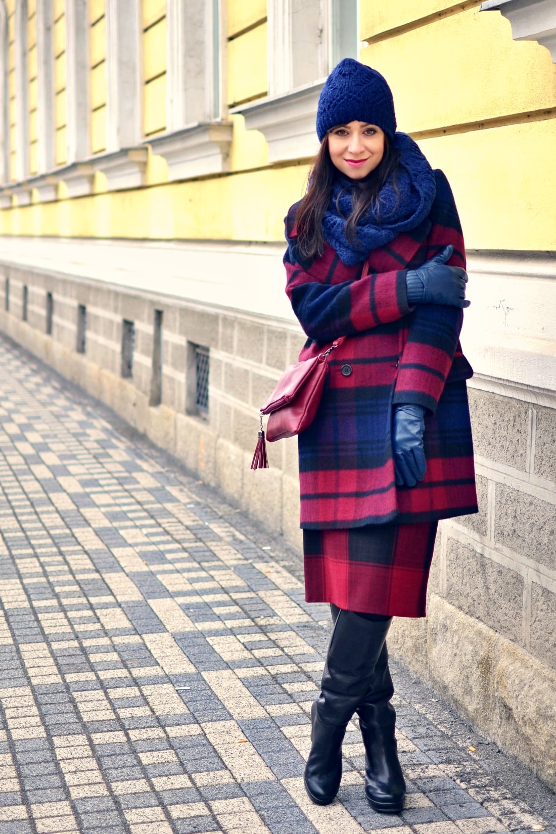 AKO NOSIŤ VZORY_Katharine-fashion is beautiful_Vzorovaný kabát_Katarína Jakubčová_Fashion blogger